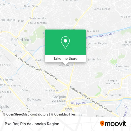 Bxd Bar map