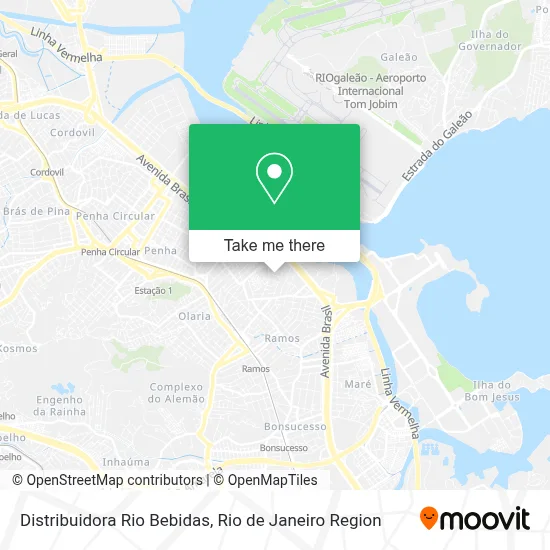 Distribuidora Rio Bebidas map