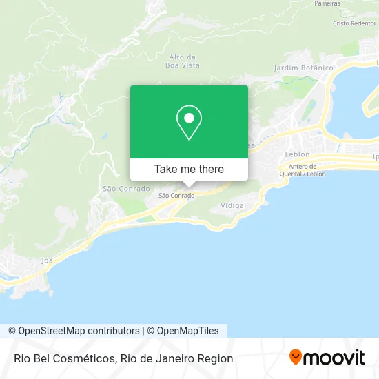 Rio Bel Cosméticos map