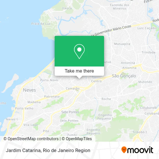 Jardim Catarina map