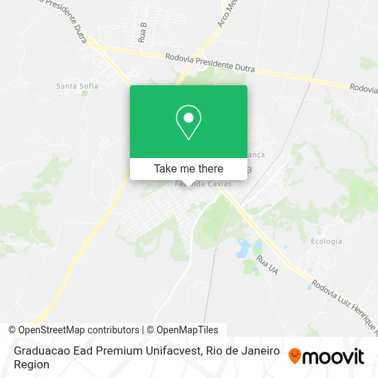 Graduacao Ead Premium Unifacvest map