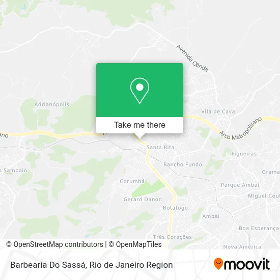 Barbearia Do Sassá map