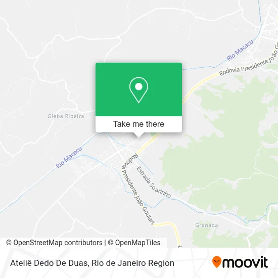 Ateliê Dedo De Duas map