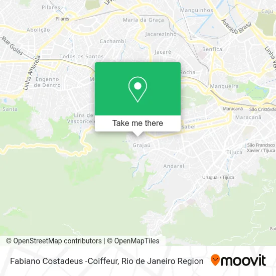Fabiano Costadeus -Coiffeur map