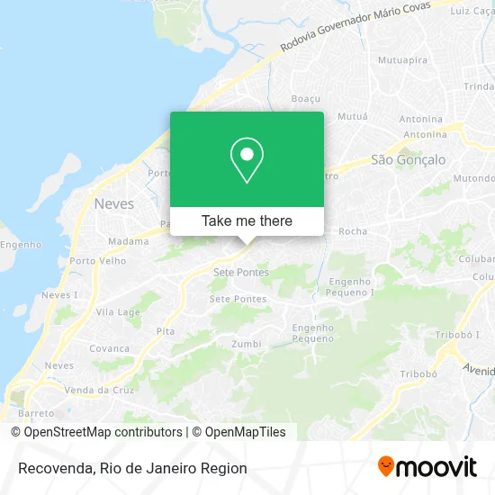 Recovenda map