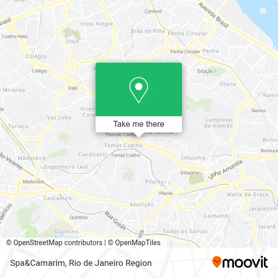 Spa&Camarim map