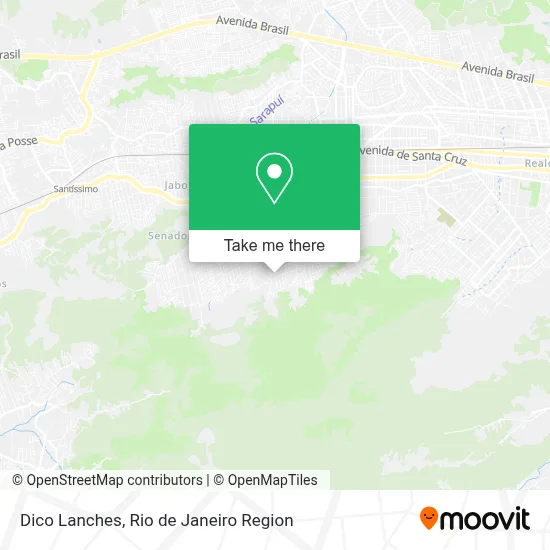 Dico Lanches map