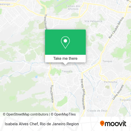 Isabela Alves Chef map