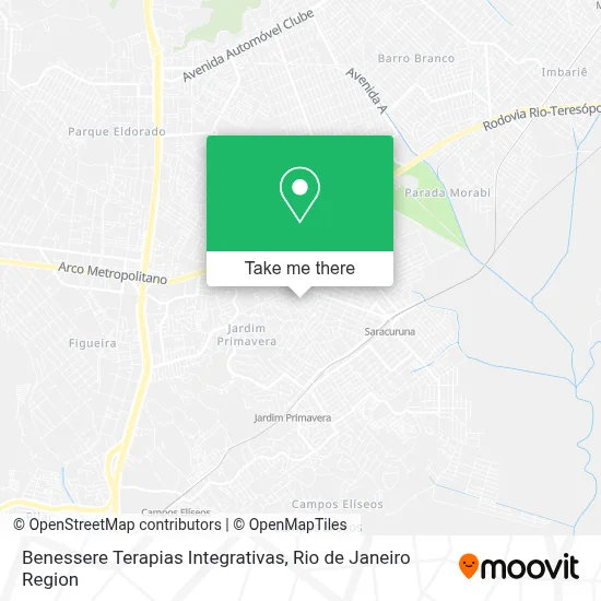 Benessere Terapias Integrativas map
