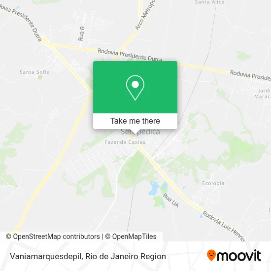 Vaniamarquesdepil map