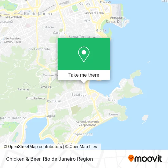 Chicken & Beer map