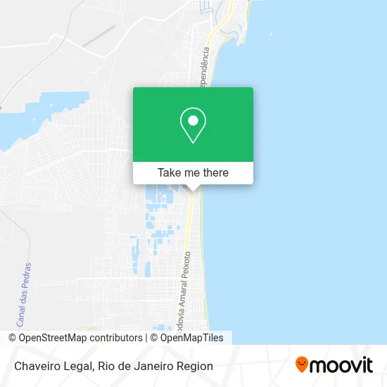 Chaveiro Legal map