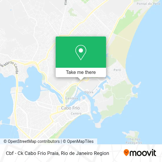 Cbf - Ck Cabo Frio Praia map