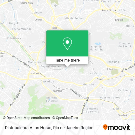 Distribuidora Altas Horas map
