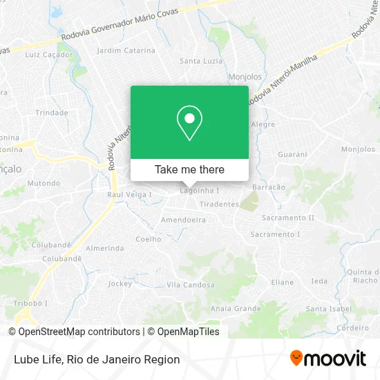 Lube Life map