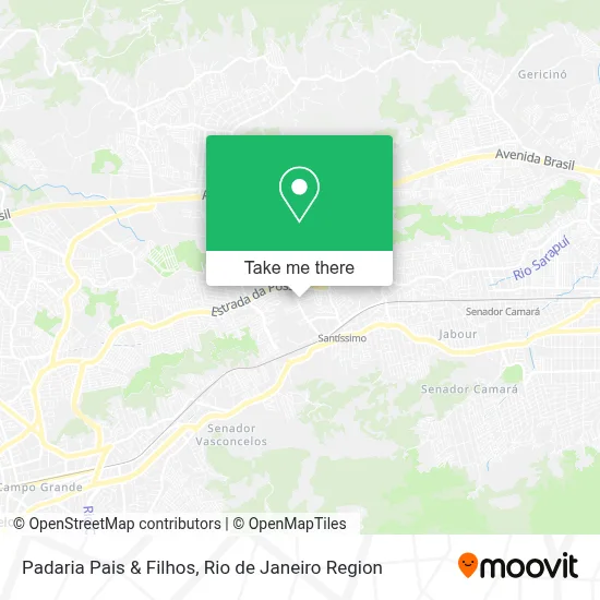 Padaria Pais & Filhos map