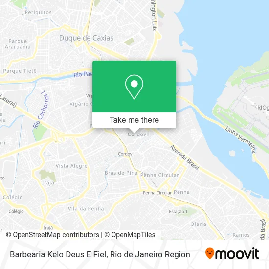 Barbearia Kelo Deus E Fiel map