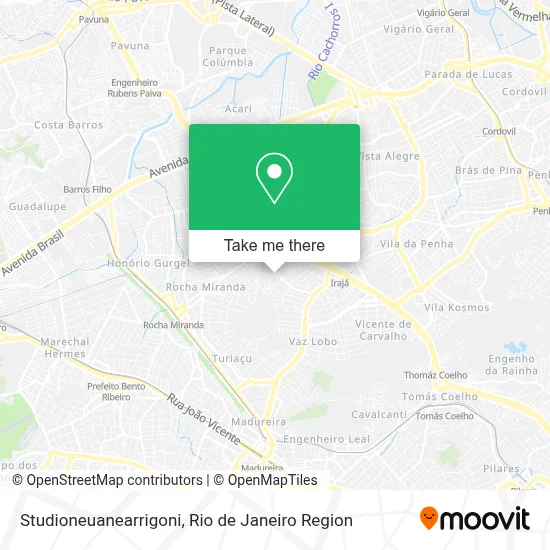 Studioneuanearrigoni map