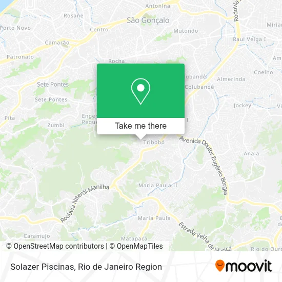 Solazer Piscinas map