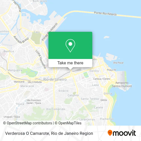 Verderosa O Camarote map