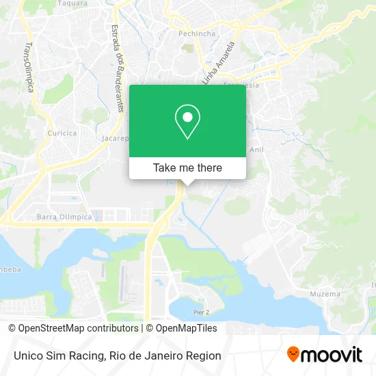 Unico Sim Racing map