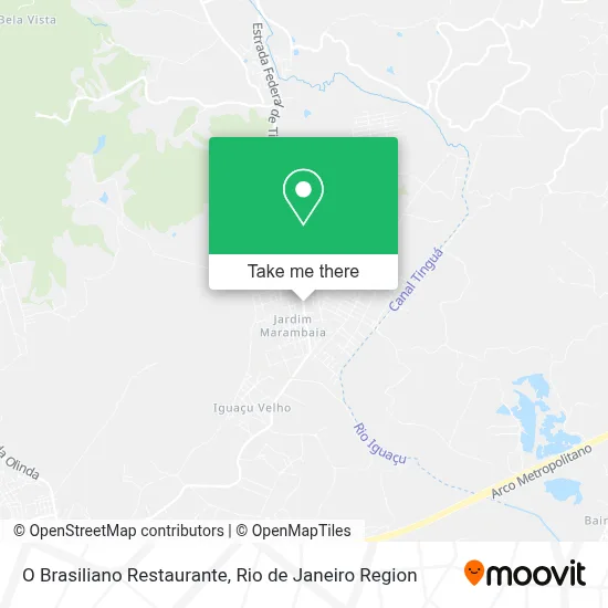 O Brasiliano Restaurante map