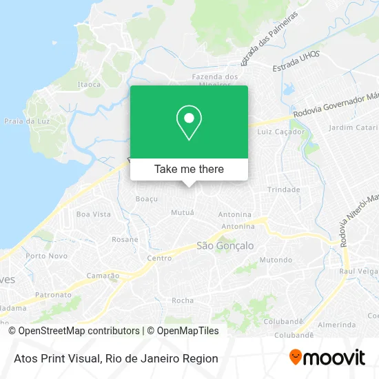 Atos Print Visual map