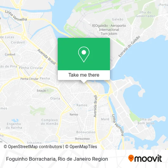 Foguinho Borracharia map