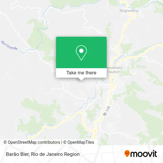 Barão Bier map