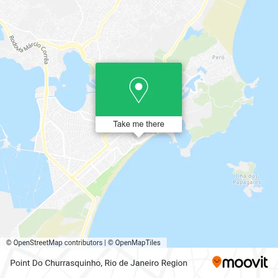 Point Do Churrasquinho map