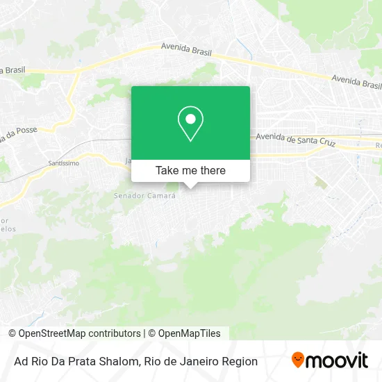 Ad Rio Da Prata Shalom map