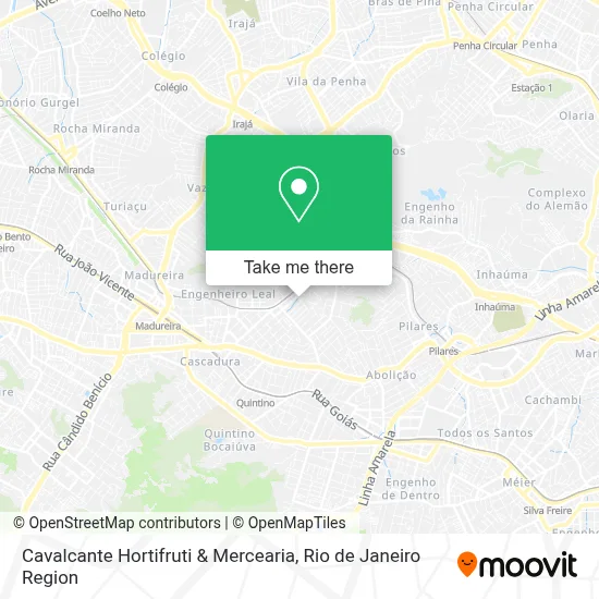 Cavalcante Hortifruti & Mercearia map
