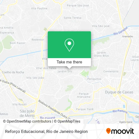 Reforço Educacional map