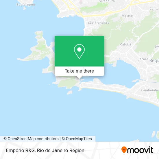 Empório R&G map