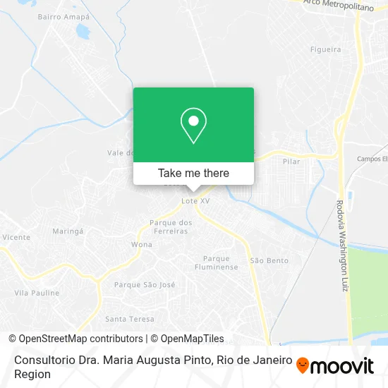 Consultorio Dra. Maria Augusta Pinto map