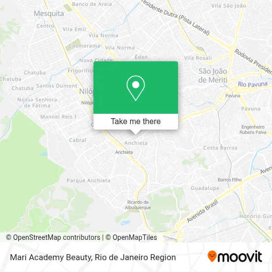 Mari Academy Beauty map