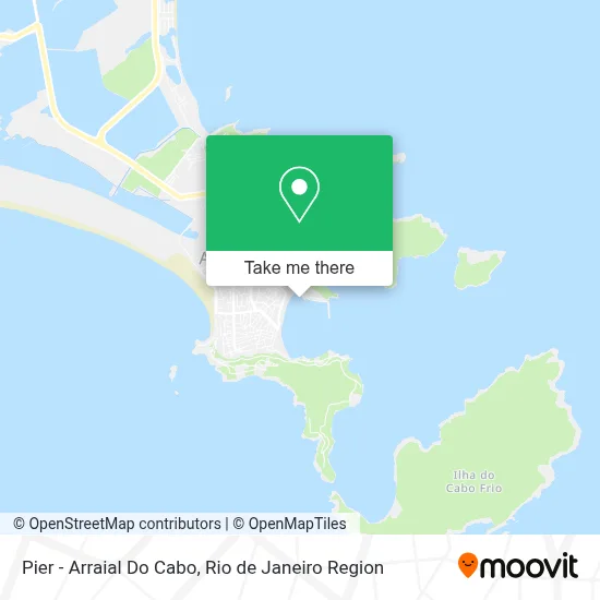 Pier - Arraial Do Cabo map