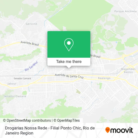 Drogarias Nossa Rede - Filial Ponto Chic map