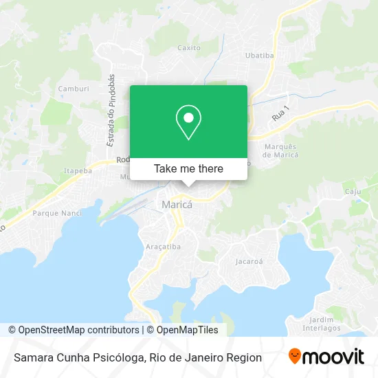Samara Cunha Psicóloga map