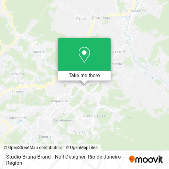 Studio Bruna Brand - Nail Designer map