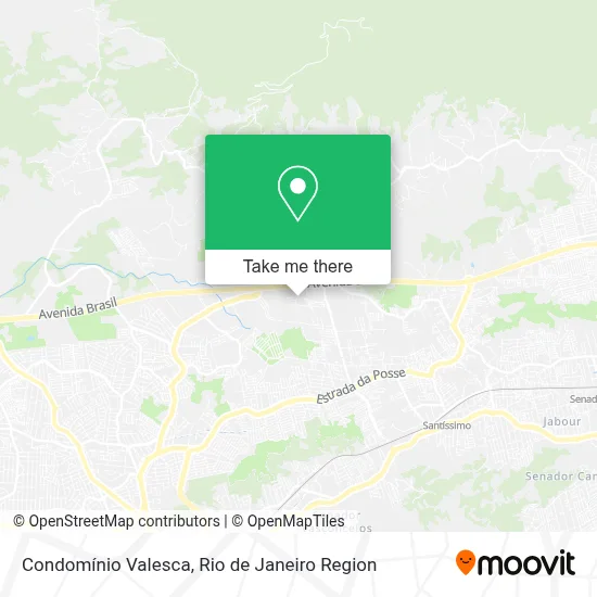 Condomínio Valesca map