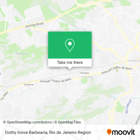 Dothy Inova Barbearia map