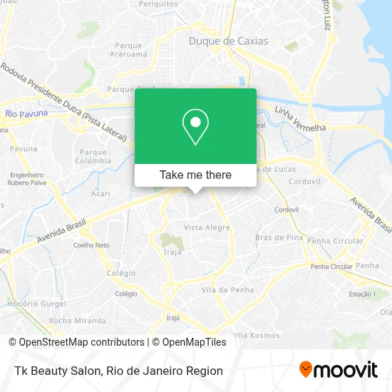 Tk Beauty Salon map