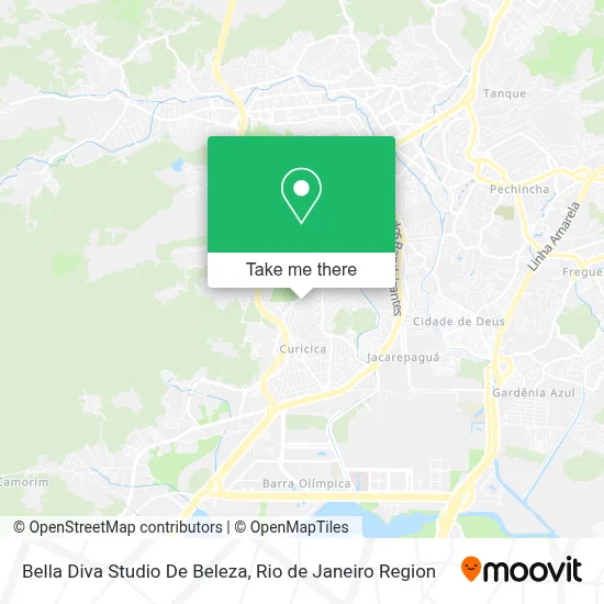 Bella Diva Studio De Beleza map