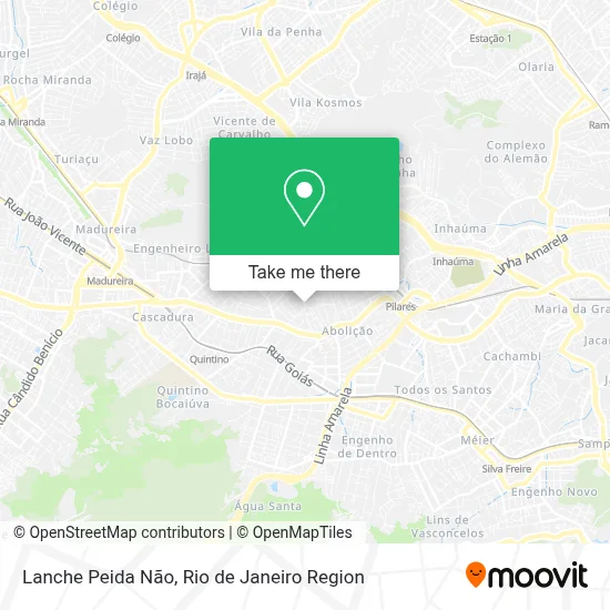 Lanche Peida Não map