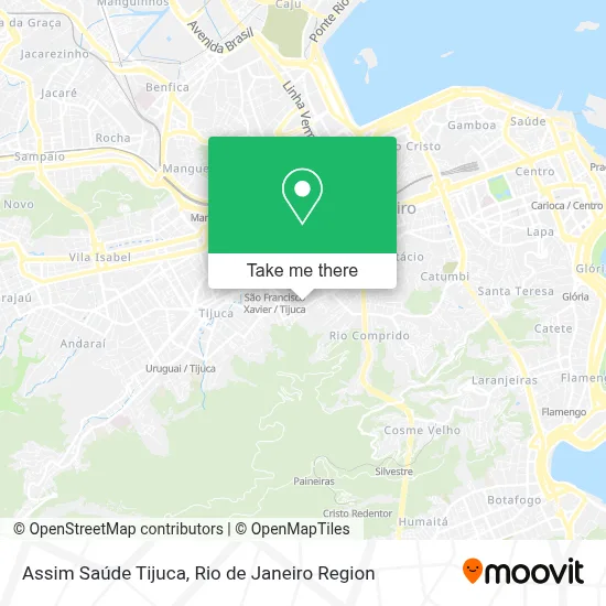 Assim Saúde Tijuca map