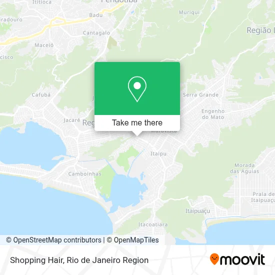 Shopping Hair map