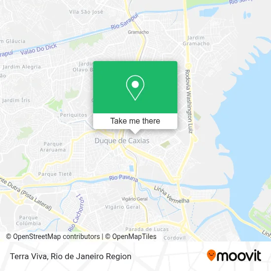Terra Viva map