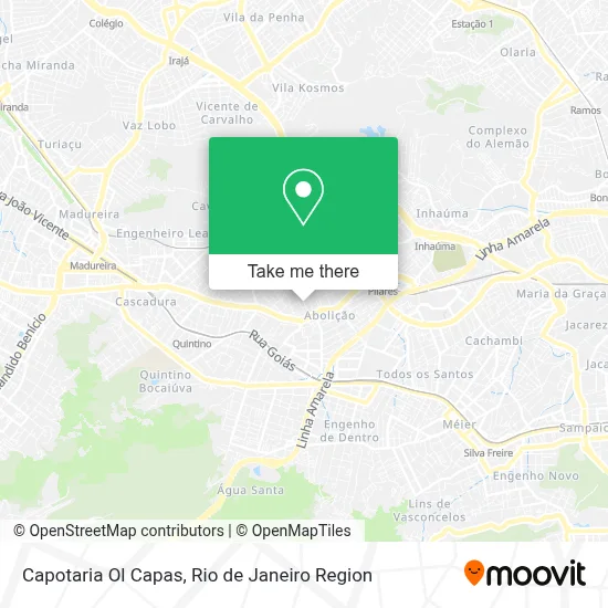 Capotaria Ol Capas map