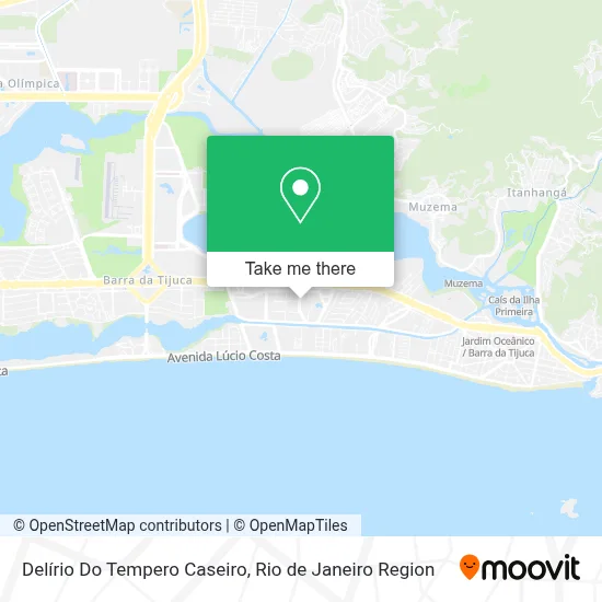 Delírio Do Tempero Caseiro map